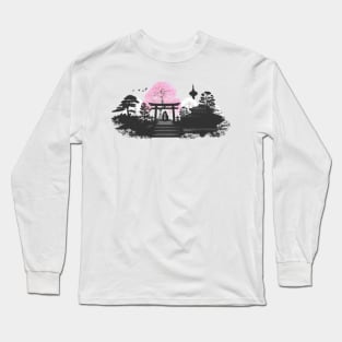 Sakura - Kyoto Japan Long Sleeve T-Shirt